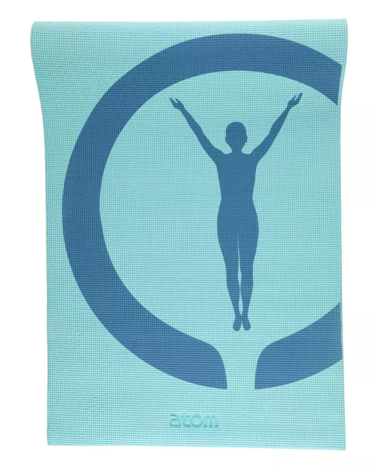 Atom Flow turkoosi Fitnessmatto - Yleiset kuntoiluvälineet - 6604177 - 1