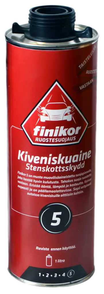 Finikor 5 Musta Kiveniskumassa 1L - Autokemikaalit - 010077 - 1