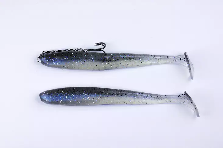 Relax Bass 5" 2Kpl - 1Kpl Rigattu - Valmiiksi koukutetut jigit - 85857 - 1