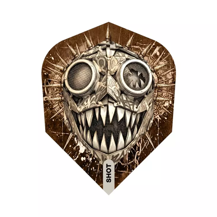 Shot Gnarly Gnasha NO6 - Dart Flights - Dartstikan irtosulat - SH-SF5537 - 1