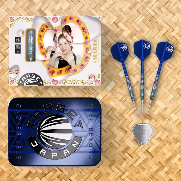 ダーツ CATHY LEUNG : CHARIS TARGET 2ba 21g Target Japan Cathy Leung Charis G5 Swiss Point 90% Steel Tip
