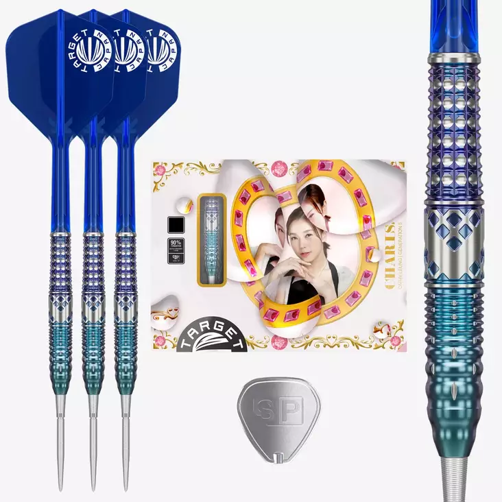 Target Japan Cathy Leung Charis G5 Swiss Point 90% Steel Tip Dartstikat - Target Darts Tikat - 190577 - 1