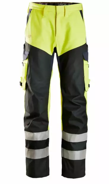 Snickers tulityöhousut Protecwork Keltainen - OUTLET! Laatukamaa poistohinnalla! - 63656695048 - 1