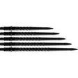 Bull's Convertible Points HGH Black mustat vaihdettavat darts-teräskärjet, rengasgrippi, 28-44 mm - Darts Kärjet - BU-57718 - 1