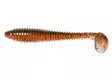 Keitech Swing Impact FAT 2.8" - 438 Green Pumpkin Fire - Keitech Swing Impact FAT 2,8" Jigit - FAT28-438 - 1