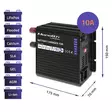 QOLTEC Monolith 10A Älylaturi | AGM, GEL, lyijyhappo, Li-FePO4 - Akkulaturit - QOLTEC-51958 - 7