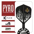 Target Japan Pyro G2 K-Flex No.6 Darts Sulat - Kiinteäsulkaiset varret - 410328 - 2