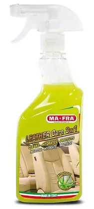 Ma-Fra Leather Care 3 in 1 500ml - Auton sisätilan ehosteet - H0848 - 1