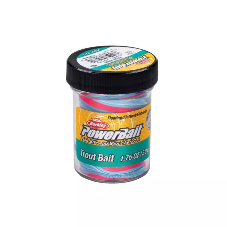 Berkley PowerBait Trout Bait Triple Swirls 50g Royal Rave - Syötit ja Toukat - 1543408 - 1