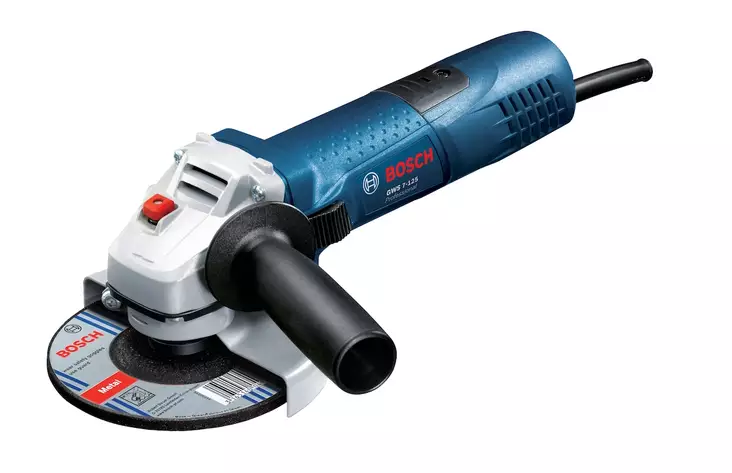 Bosch kulmahiomakone GWS 7-125 720W - Verkkovirtakäyttöiset sähkötyökalut - 0601388108 - 1