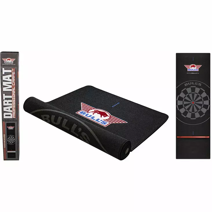 Bull's Carpet Dartmat Black + Oche | 300x95 cm Dartsmatto - Darts lisävarusteet - BU-67838 - 1
