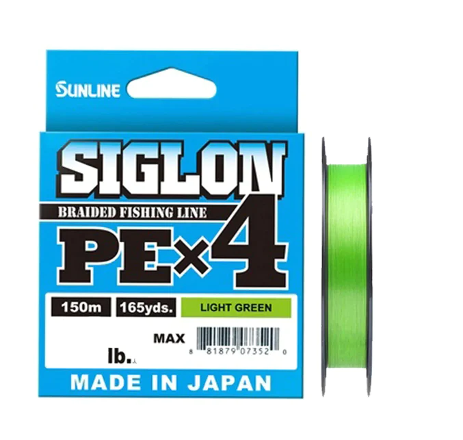 Sunline Siglon PE x4 150m Light Green Kuitusiima - Kuitusiimat - PEX4-008 - 1