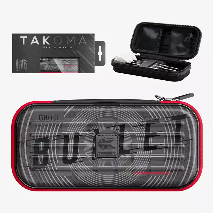 Target Takoma Stephen Bunting Ghost Dartskotelo - Darts lisävarusteet - 450088 - 1