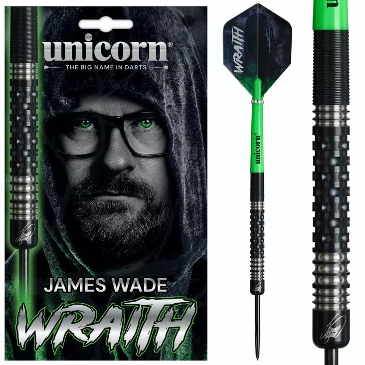 Unicorn Wraith James Wade Phase 2 90% Dartstikat - Unicorn Darts Tikat - UN-29048 - 1