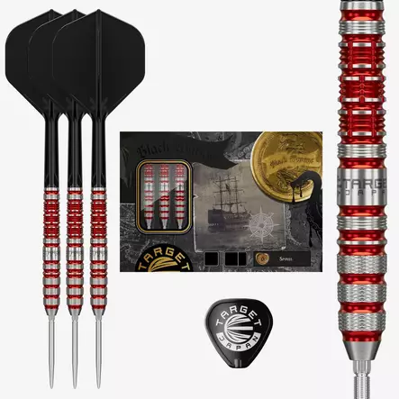 Target Japan Black Marque Spinel Swiss Point 90% Dartstikat - Target Darts Tikat - 191019 - 1
