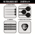 Target Japan Black Marque Creed Swiss Point 90% Dartstikat - Target Darts Tikat - 191029 - 2