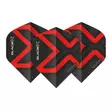 Winmau Blade X Prism Delta Metallic Black Red - Dartsulat - Dartstikan irtosulat - 6915-809 - 1