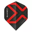 Winmau Blade X Prism Delta Metallic Black Red - Dartsulat - Dartstikan irtosulat - 6915-809 - 2
