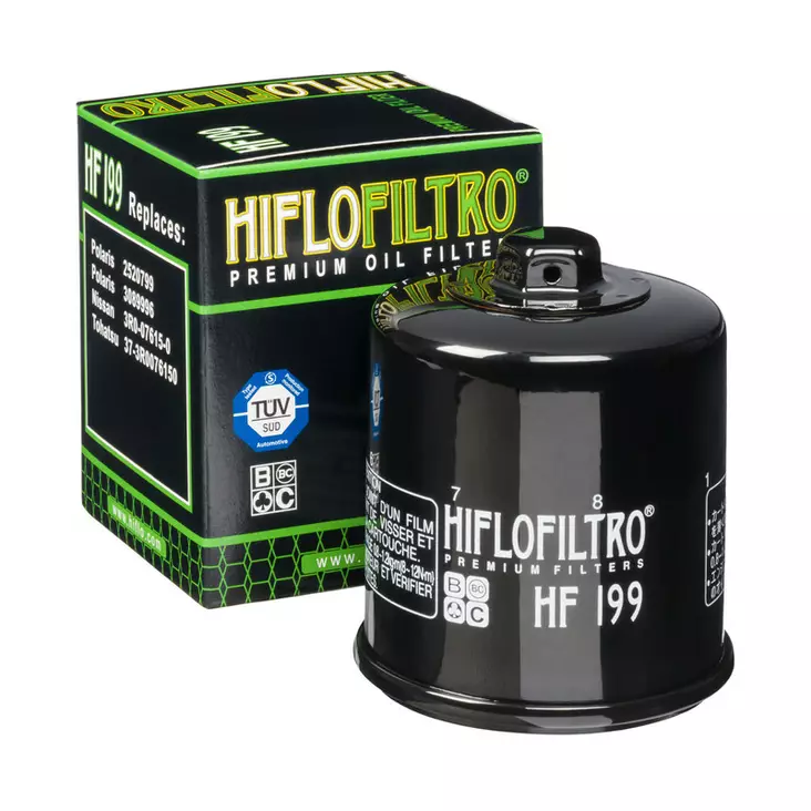 HiFlo Filtro Öljynsuodatin HF199 - Perämoottorin moottoriosat - 20-HF199 - 1