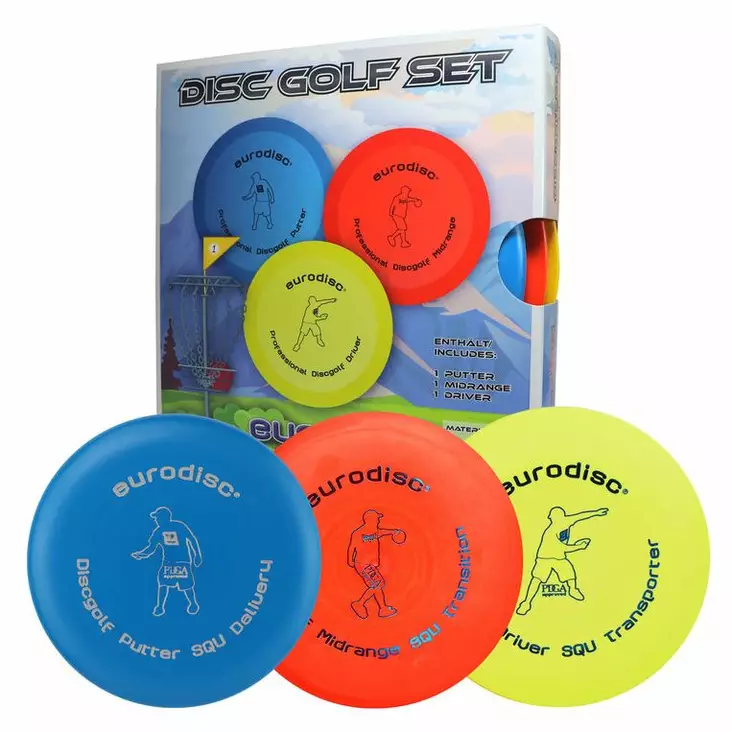 Eurodisc Frisbeegolfsetti QU - Valmiit Frisbeegolf -kiekkosetit - 20269 - 1