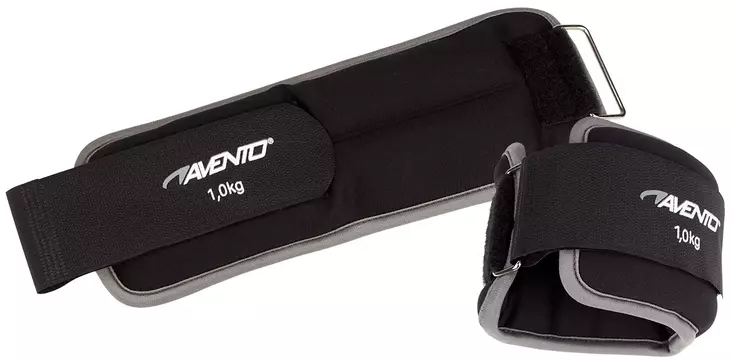 Avento Ranne- ja nilkkapaino 1 kg x 2 kpl - Yleiset kuntoiluvälineet - 90109 - 1