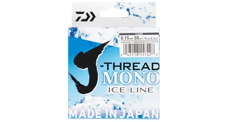 Daiwa J-Thread MONO Pilkkisiima 50m - Pilkkisiimat - 217419 - 1