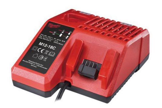 Milwaukee Akkulaturi M12-18 C - Milwaukee Akut ja Laturit - 4932352959 - 1