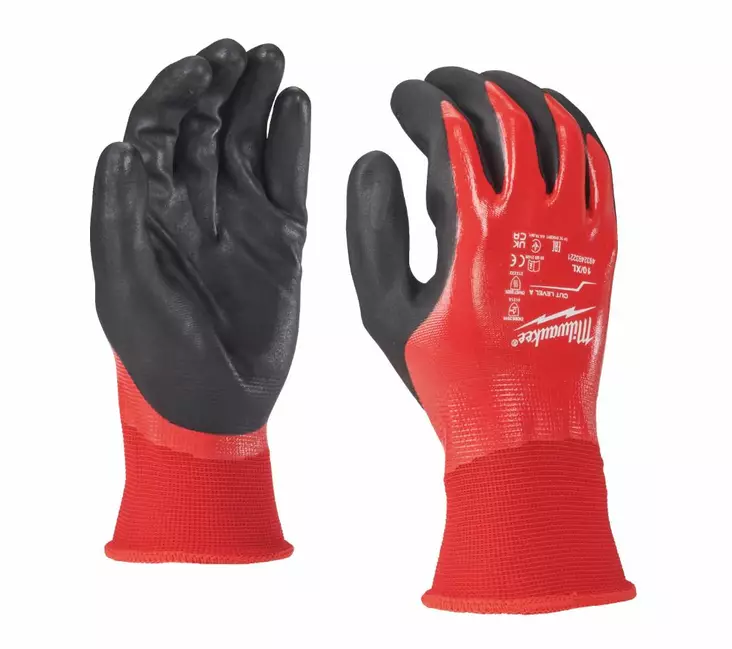 Milwaukee Cut A Päällystetyt käsineet #8 - Työkäsineet - 4932493219 - 1