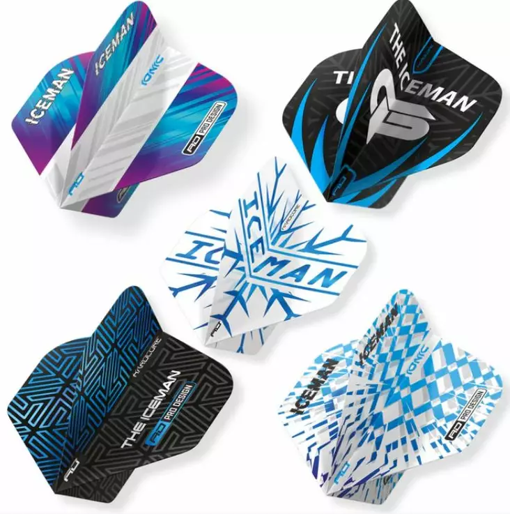 Red Dragon Gerwyn Price 1 Flight Card - Dartstikan irtosulat - X0799 - 1