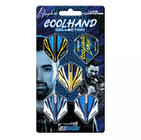 Red Dragon Luke Humphries Hardcore Flight Collection Darts Sulat - Dartstikan irtosulat - X0919 - 1