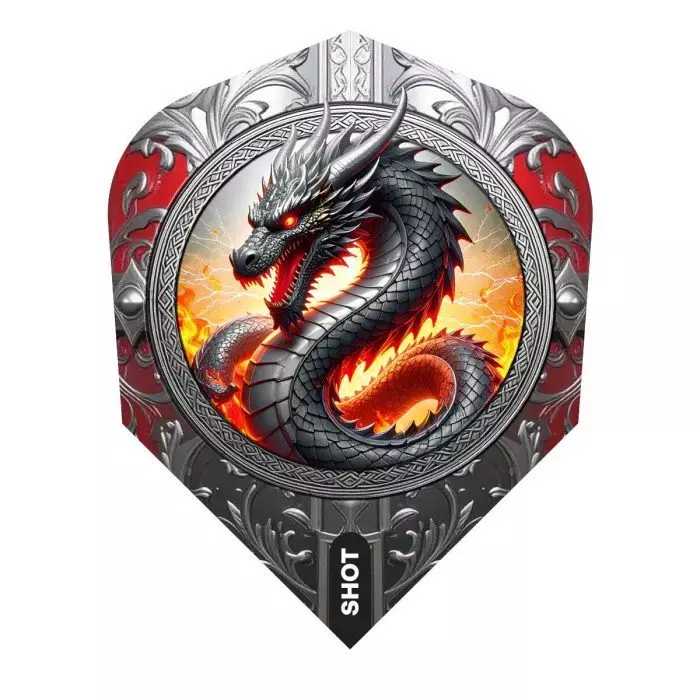 Shot Future Knights The Dragon No.6 - Dartstikan irtosulat - SH-SF5529 - 1
