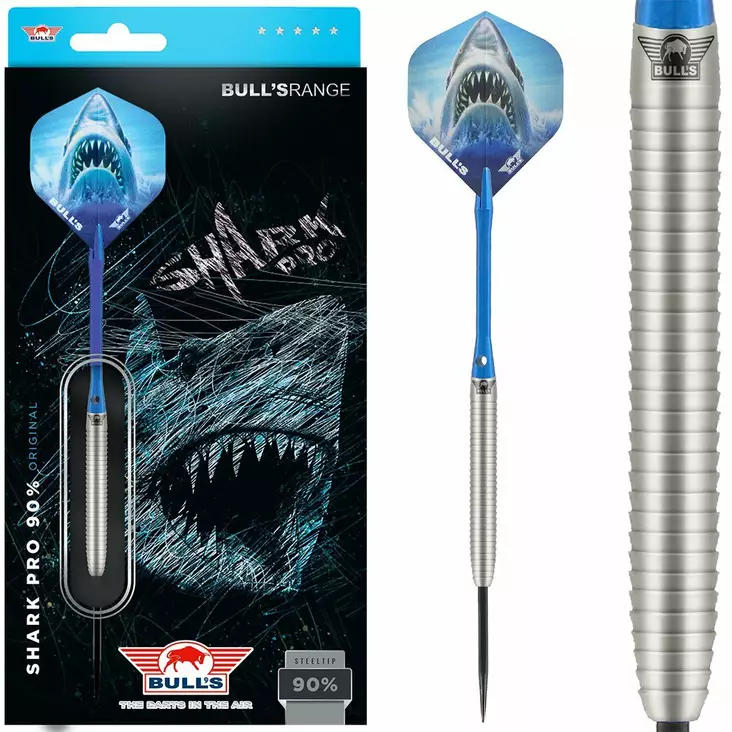 Bull's Shark Pro 90% Original Darts Tikat - Bull's Darts Tikat - BU-13421A - 1