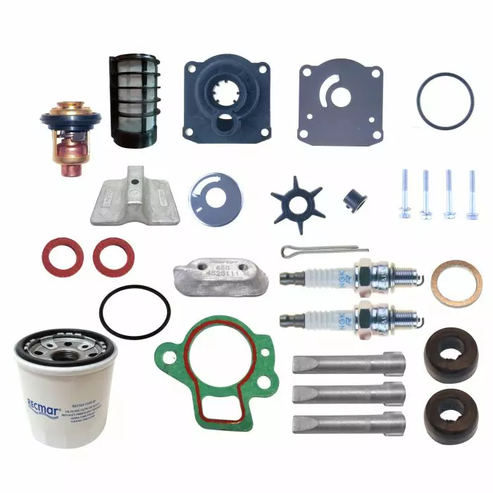 Recmar Huoltosarja Yamaha F25A (2002-14) perämoottorille - Yamaha Tarvike Huoltosarjat - RECKITF25A - 1