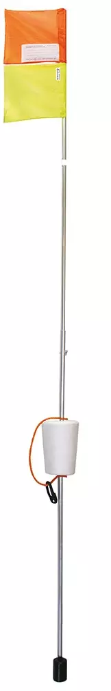 Ahti Pyydysmerkki kahdella lipulla 2,4m - Pyydyskalastustarvikkeet - LM2B - 1