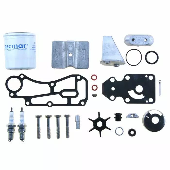 Recmar Huoltosarja Yamaha F9.9C, F15A perämoottorille - Yamaha Tarvike Huoltosarjat - RECKITF99C - 1