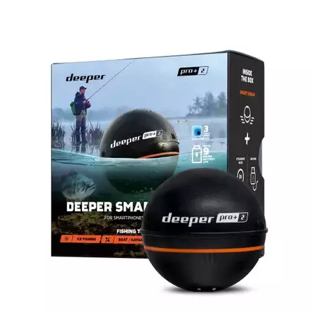 Deeper Smart Sonar PRO+2 Kaikuluotain - Perinteiset kaikuluotaimet ja plotterit - DEEP-PRO-P2-WD - 1