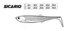 Mikado Sicario Jigi | 10,5cm | 5kpl - Mikado Jigit - PMSC-105-BD - 2