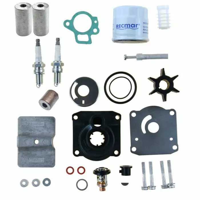 Recmar Huoltosarja Yamaha F25D (2009+) perämoottorille - Yamaha Tarvike Huoltosarjat - RECKITF25D - 1