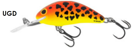 Salmo Hornet H4F Uv Red/Gold Dalmation - Salmo Hornet vaaput - HT-040-FL-UGD - 1