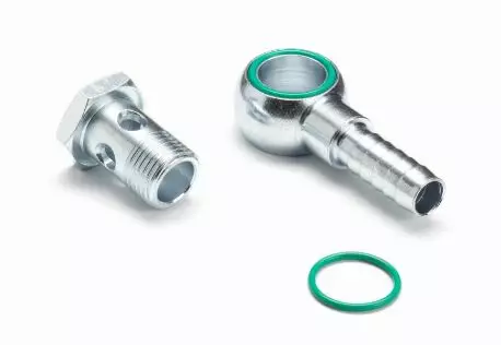 Yamaha Kulma-asennus 10 mm:n letkulle - Yamaha OEM Perämoottorin muut osat - YMEFWSEFT10D - 1