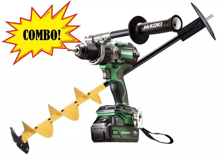 Hikoki DS18DC + Mora IceBee Akkukaira - Kairat, Tuurat ja Jääsahat - RESDS18DCIcebee - 1