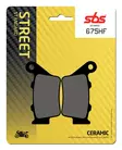 Sbs Jarrupalat Ceramic - Mopon ja Moottoripyörän varaosat - 23-675HF - 1