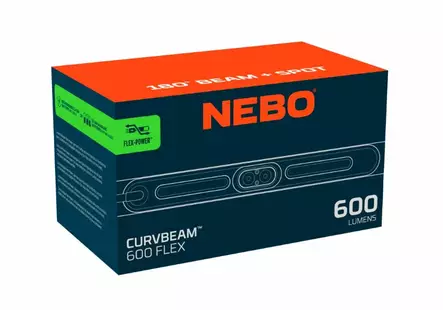 Nebo Curvbeam 600 Flex Otsalamppu - Otsavalot - NEB-HLP-0021-G - 2