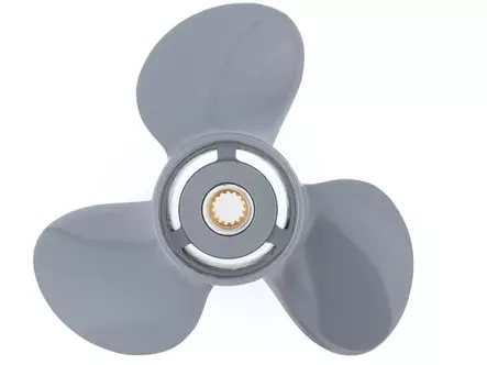 Honda alumiinipotkuri 13 x 19 BF75-BF130 - OEM Potkurit - 58130-ZW1-019AH - 2