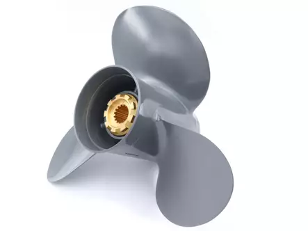 Honda alumiinipotkuri 13 x 19 BF75-BF130 - OEM Potkurit - 58130-ZW1-019AH - 1