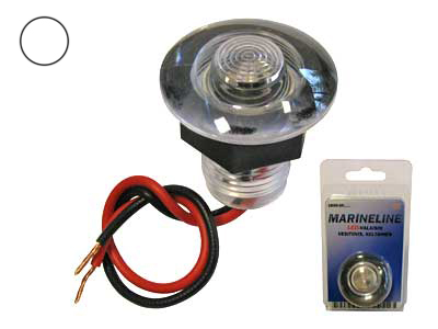 Pinta-asennettava LED venevalo Valkoinen - Venesähkötarvikkeet - 1800-095VALK - 1