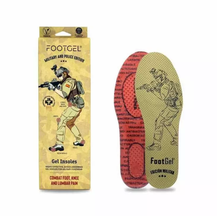 Footgel Military pohjalliset - Työkengät ja turvakengät - FOOTGELMILITARL - 1
