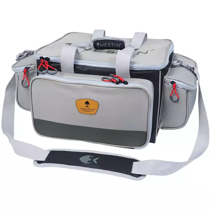 Westin W3 Jumbo Viehelaukku (4 boxes) Large Grey/Black - Kalastuspakit ja Viehelaukut - A107-389-L - 1