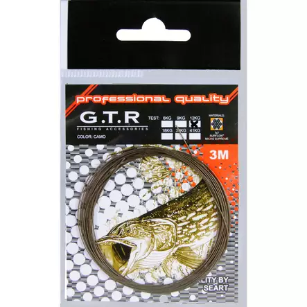 G.T.R Perukemateriaali 7x7 12Kg/3m - Vaijerit ja punokset - 1700-123M - 2