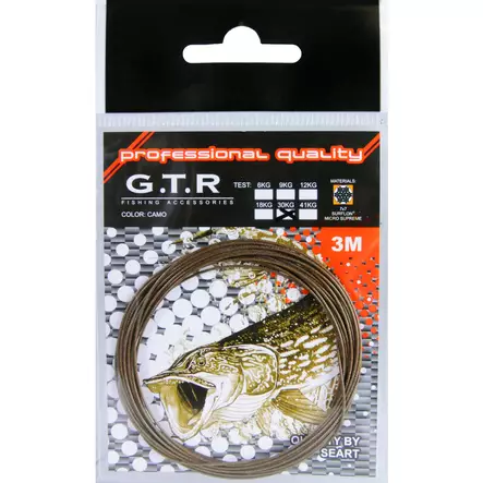 G.T.R Perukemateriaali 7x7 30kg/3m - Vaijerit ja punokset - 1700-303M - 1